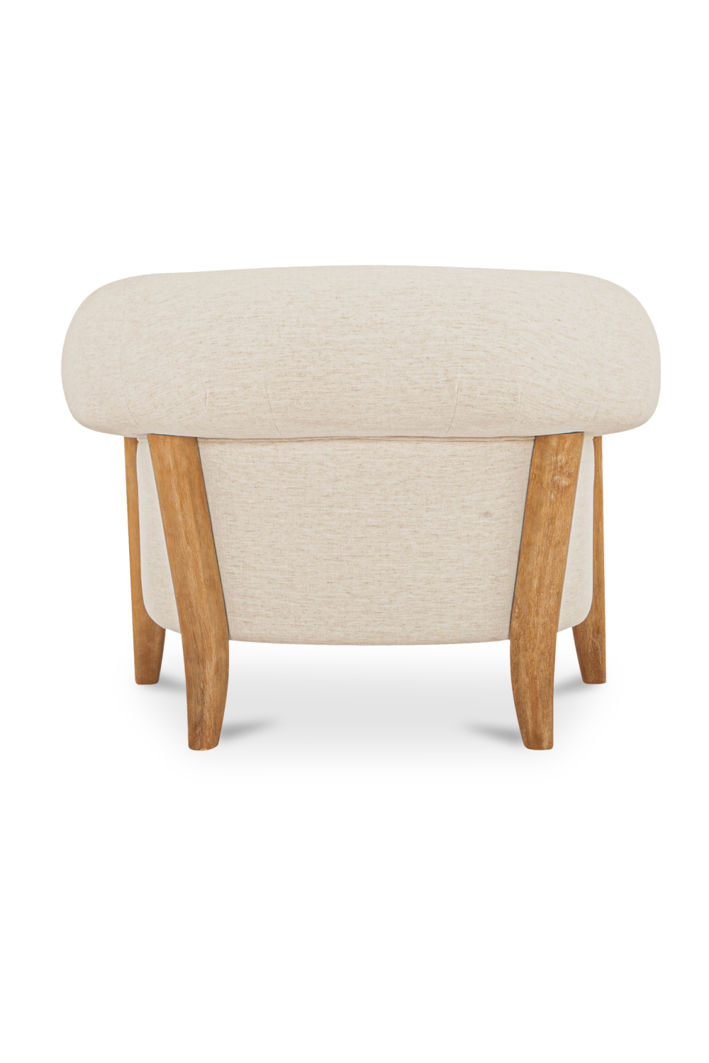 Modern European furniture - White Tub-Style Accent Chair - www.oroa.com