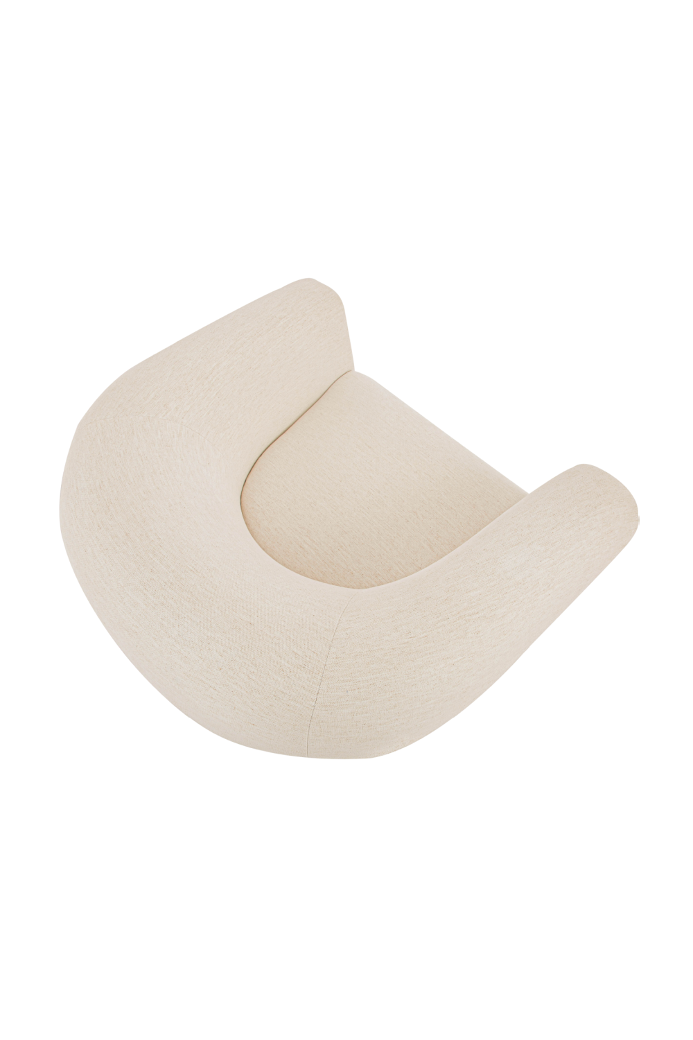 Modern European furniture - White Tub-Style Accent Chair - www.oroa.com