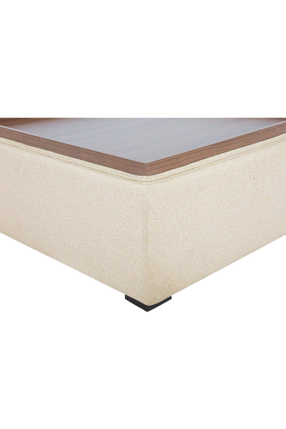 Square Tray Storage Ottoman | Novi Living Montana | Oroa.com