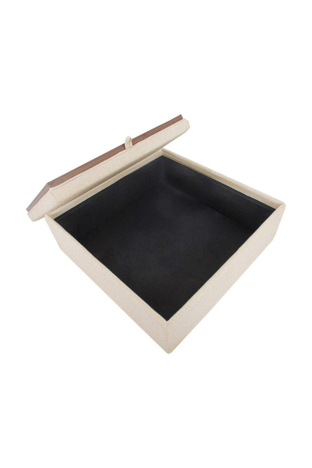 Square Tray Storage Ottoman | Novi Living Montana | Oroa.com