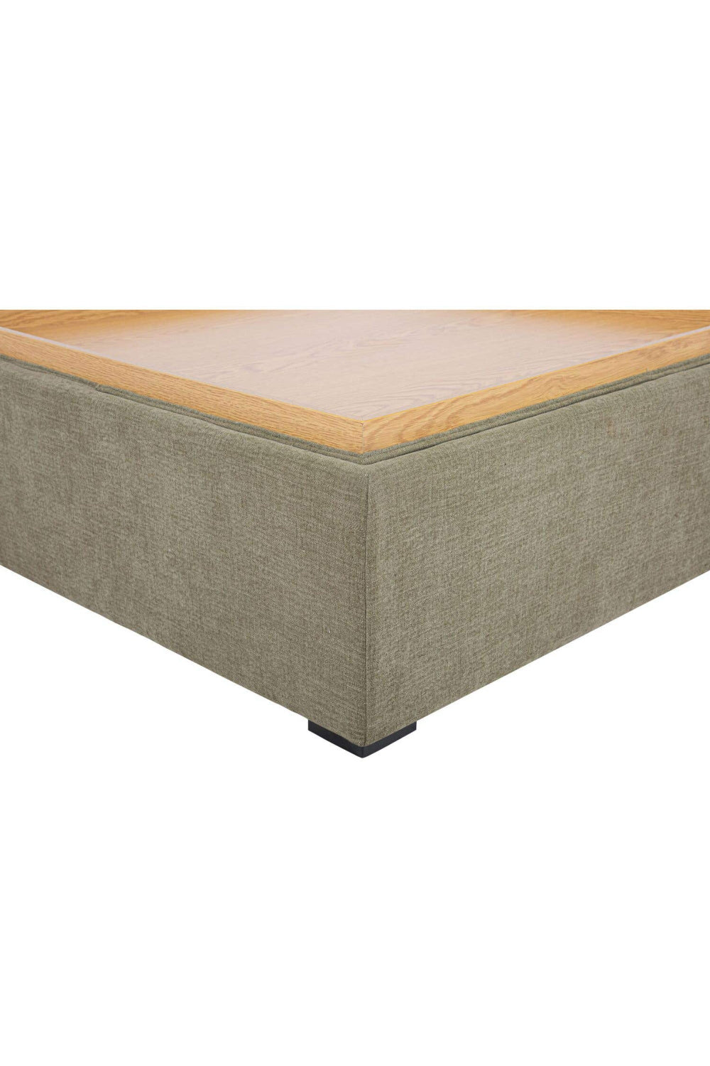 Square Tray Storage Ottoman | Novi Living Montana | Oroa.com