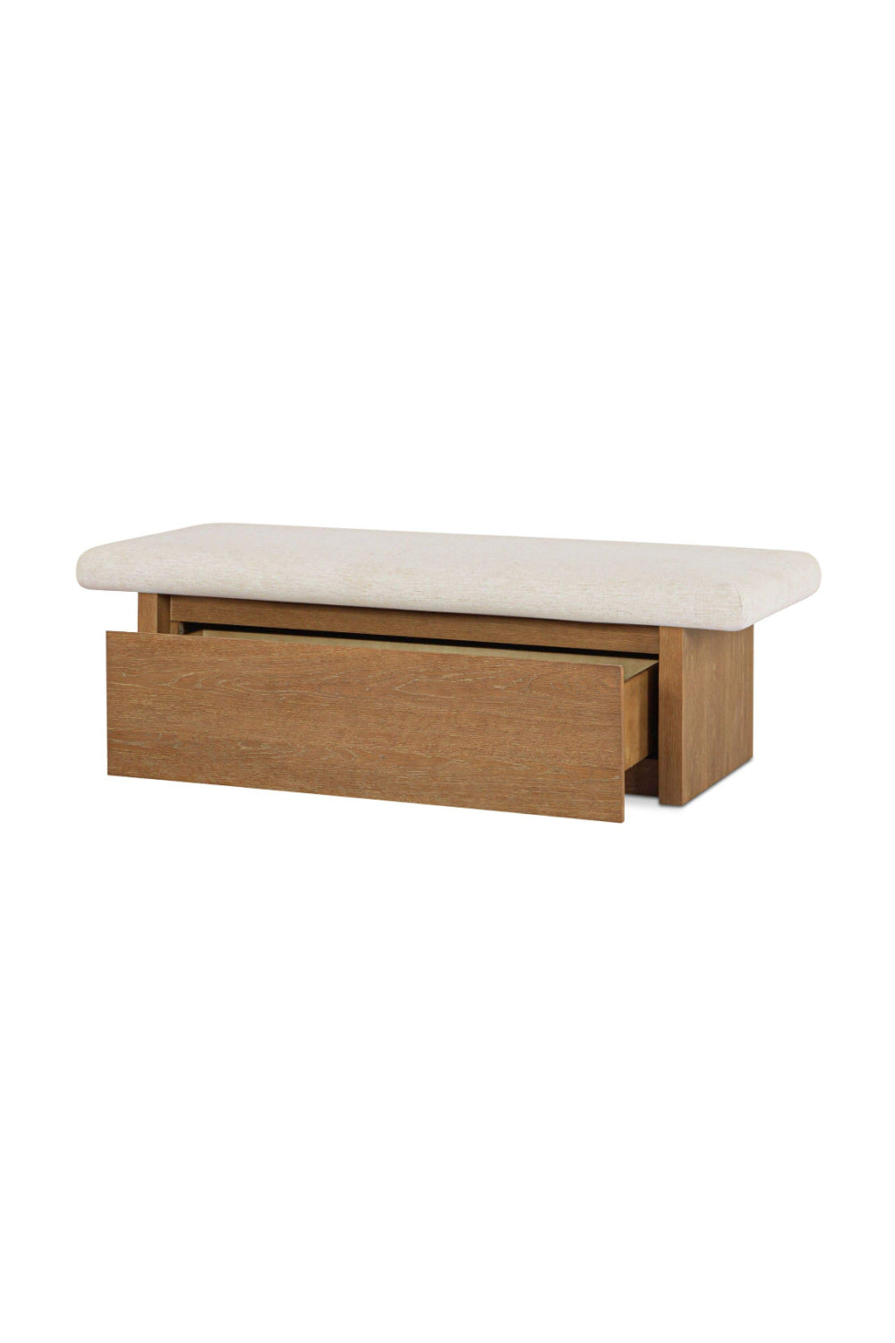 Modern European furniture - Chenille Storage Bench - www.oroa.com