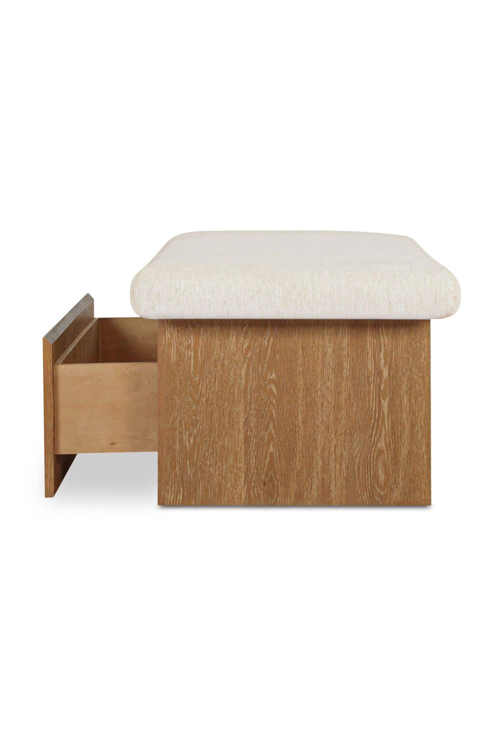 Modern European furniture - Chenille Storage Bench - www.oroa.com