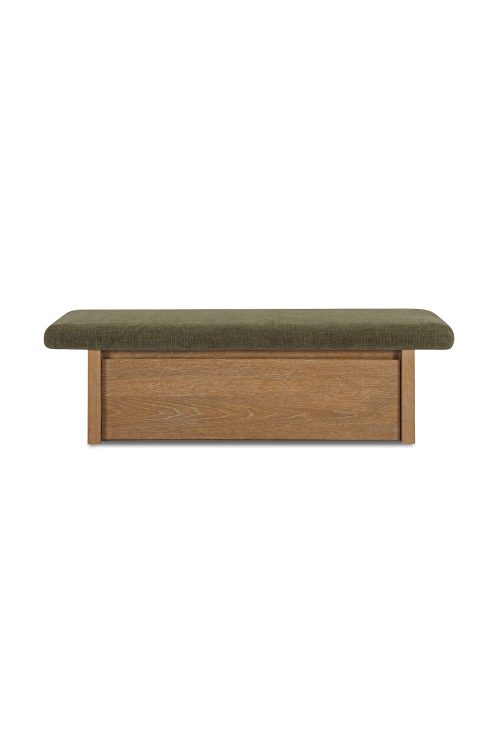Modern European furniture - Chenille Storage Bench - www.oroa.com
