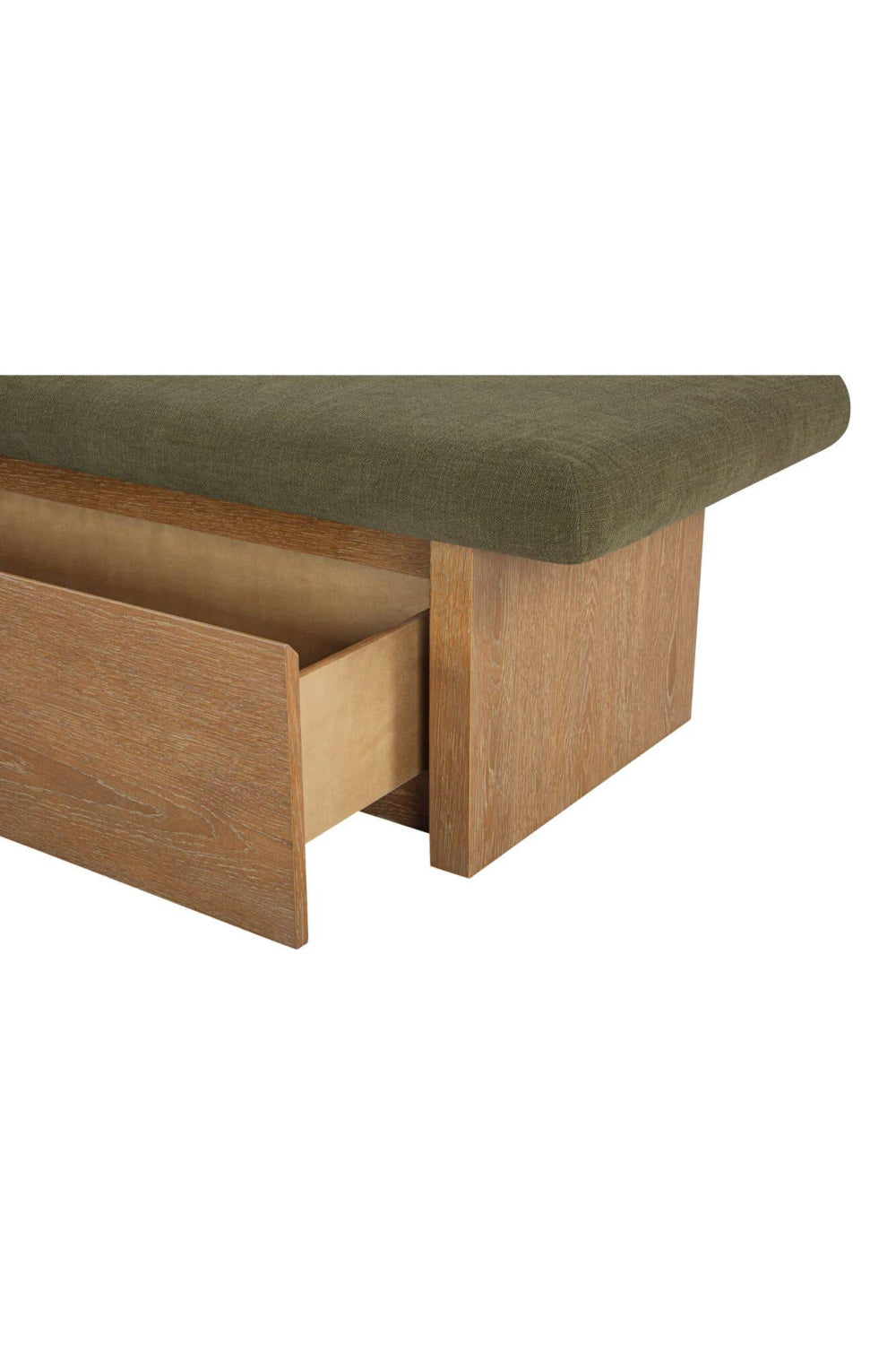 Modern European furniture - Chenille Storage Bench - www.oroa.com