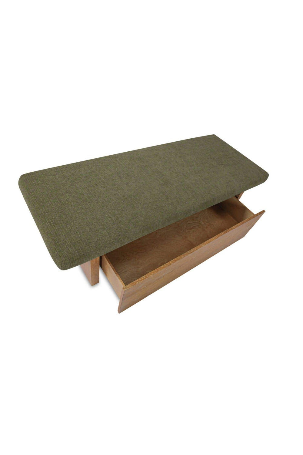 Modern European furniture - Chenille Storage Bench - www.oroa.com