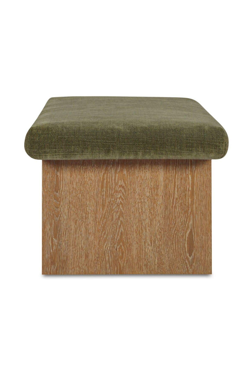 Modern European furniture - Chenille Storage Bench - www.oroa.com