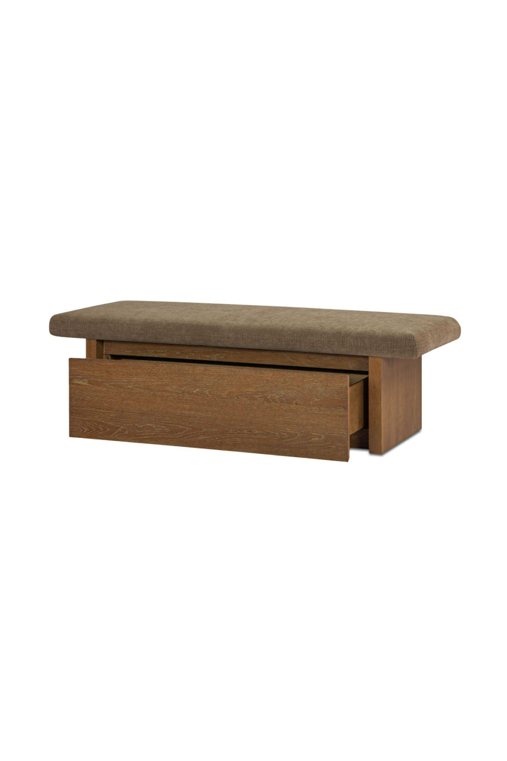 Modern European furniture - Chenille Storage Bench - www.oroa.com
