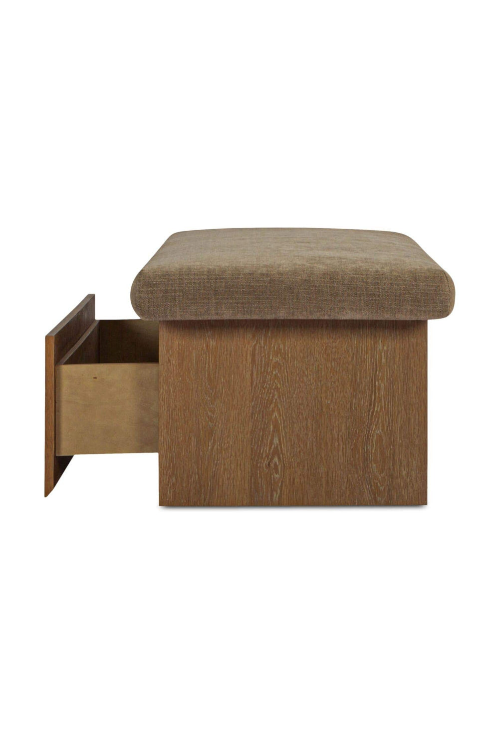 Modern European furniture - Chenille Storage Bench - www.oroa.com