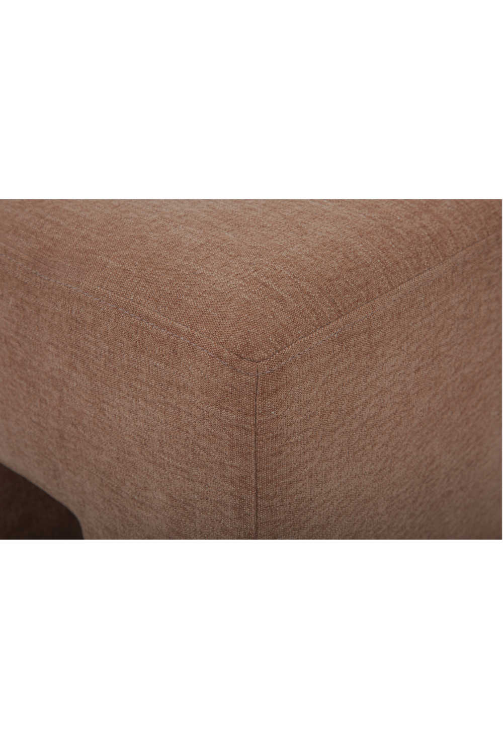 Modern European furniture - Linen Blend Square Stool - www.oroa.com