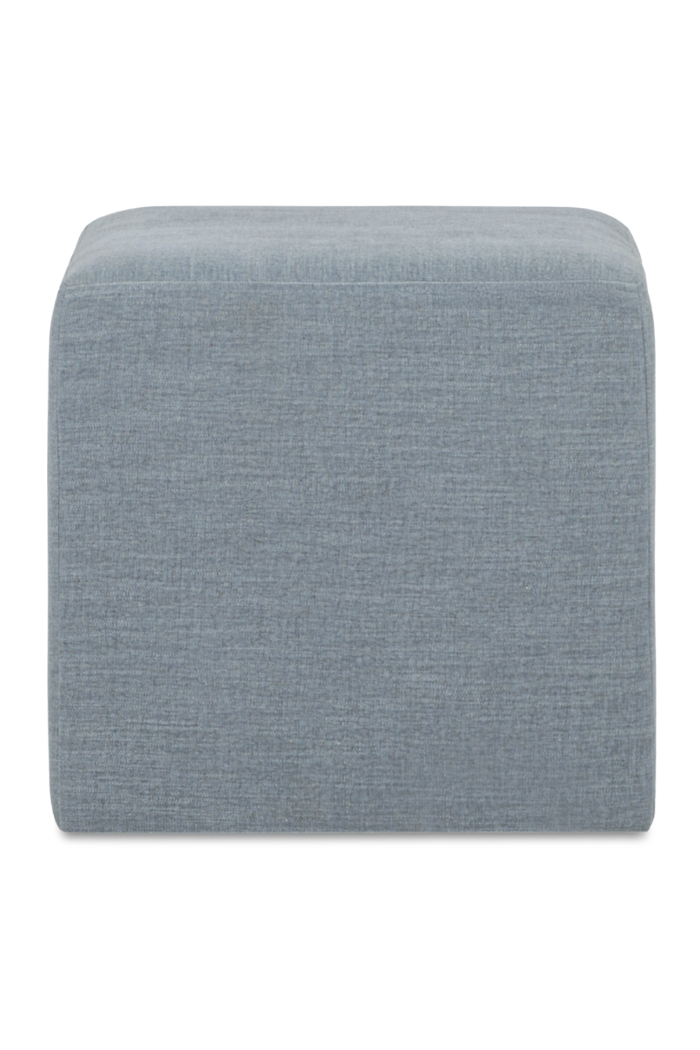 Modern European furniture - Linen Blend Square Stool - www.oroa.com