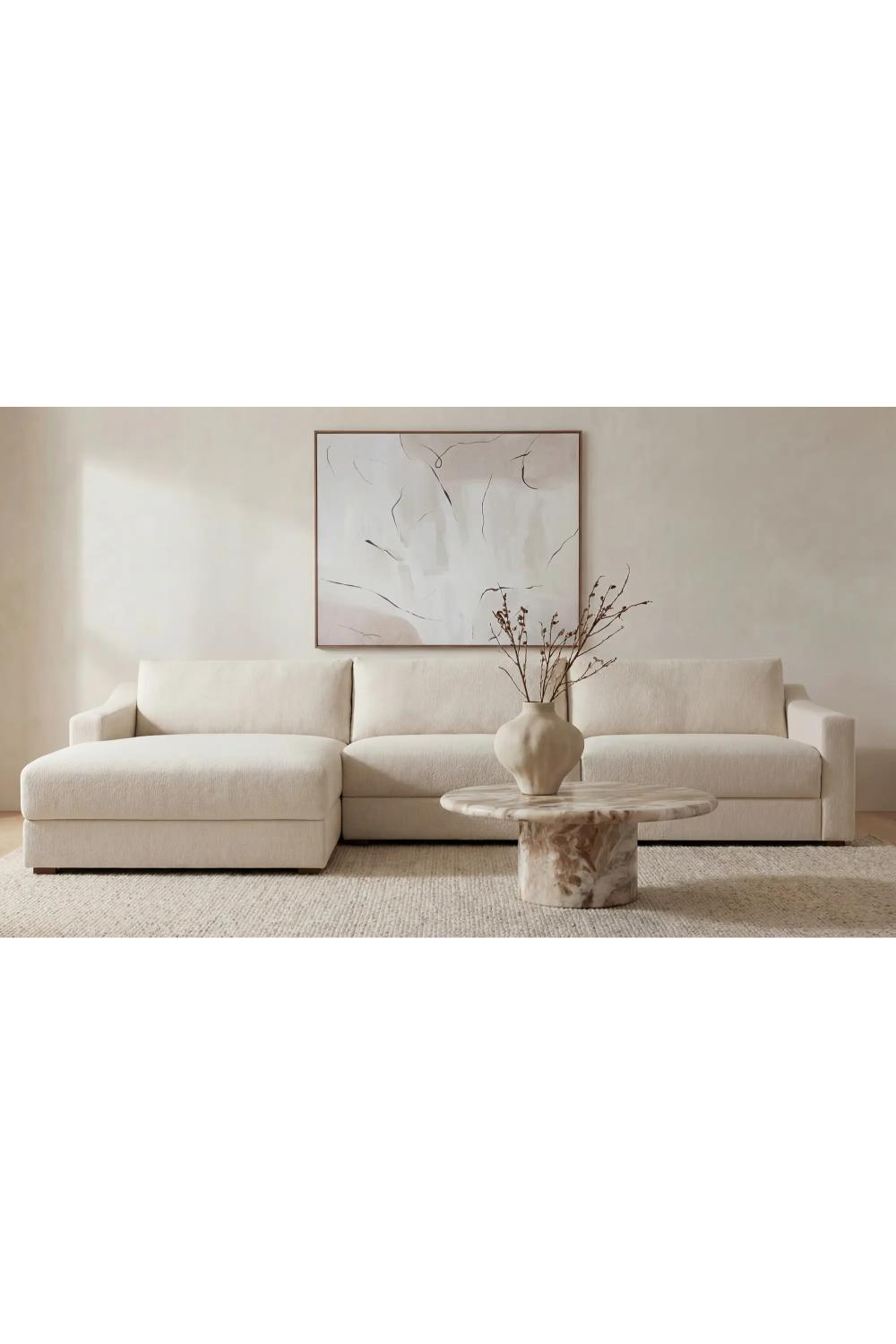 Modern European furniture - Minimalist Sectional Sofa - www.oroa.com