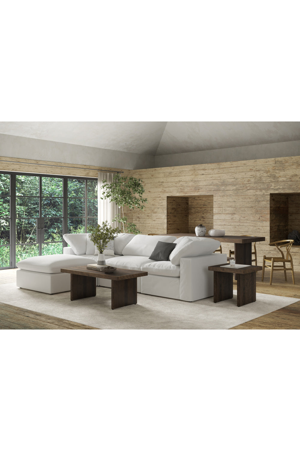 Modern European furniture - Matte Pine End Table - www.oroa.com