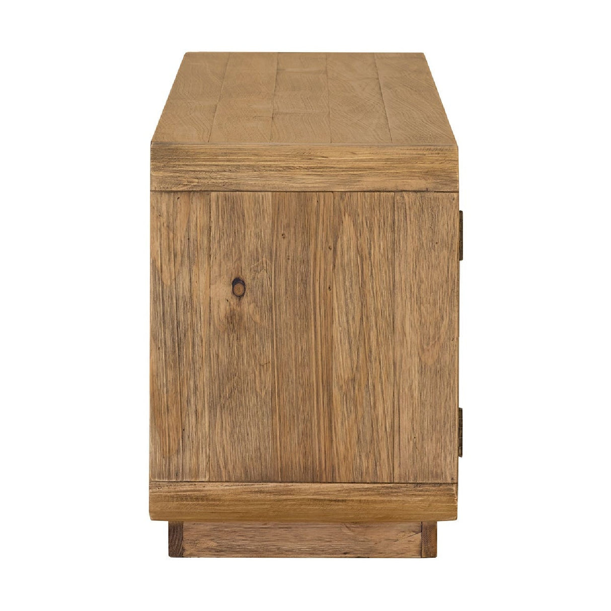 Modern European furniture - Rustic Pine 4-Door Media Cabinet - www.oroa.com