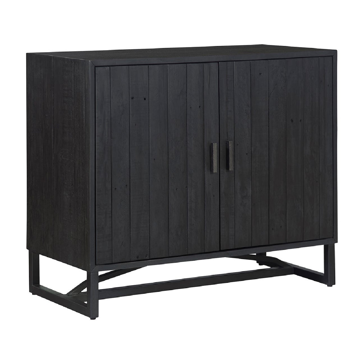 Modern European furniture - Slatted Pine 2-Door Cabinet - www.oroa.com | Oroa.com