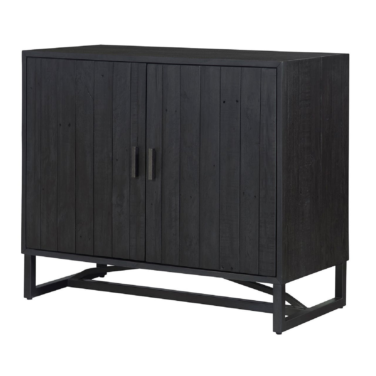 Modern European furniture - Slatted Pine 2-Door Cabinet - www.oroa.com | Oroa.com