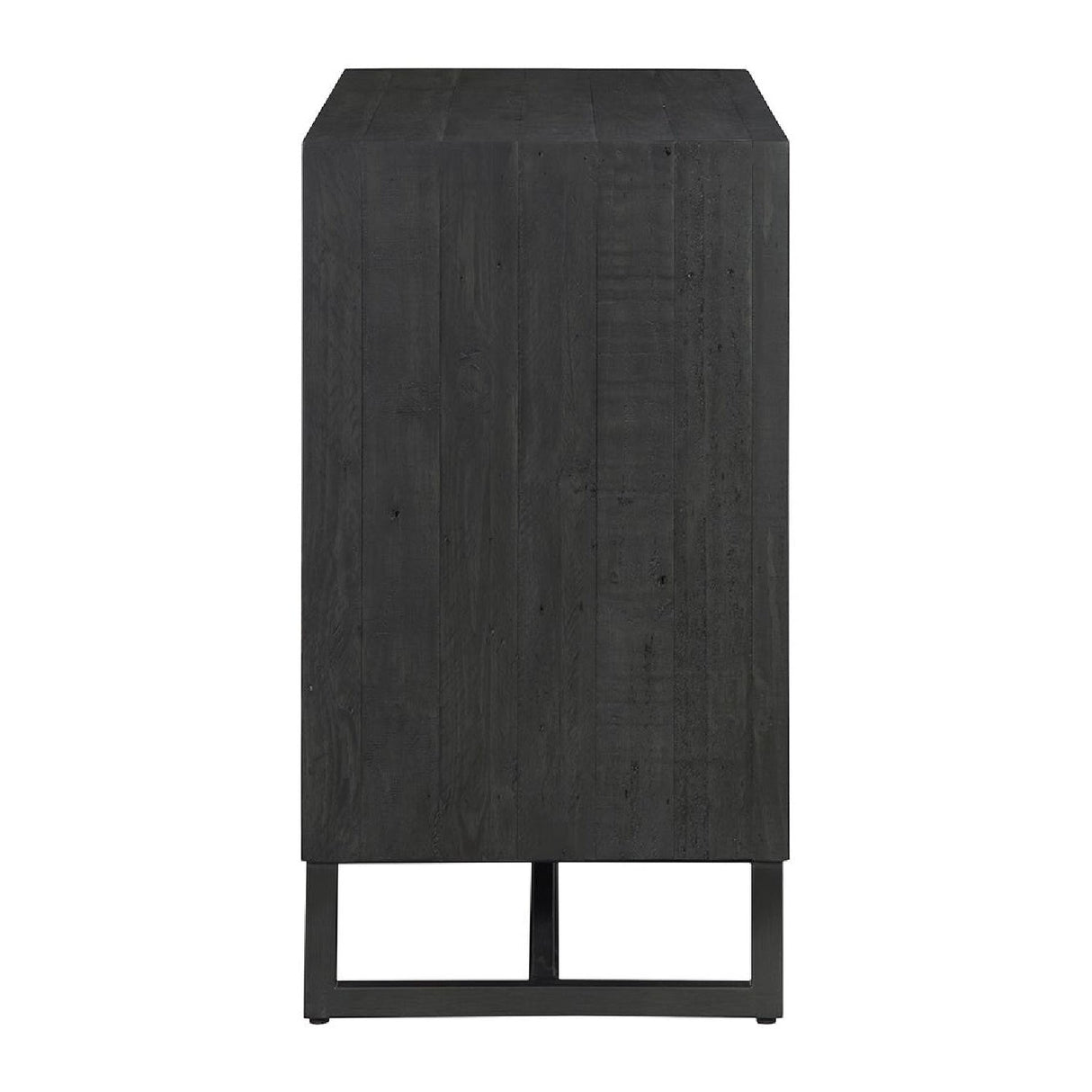 Modern European furniture - Slatted Pine 2-Door Cabinet - www.oroa.com