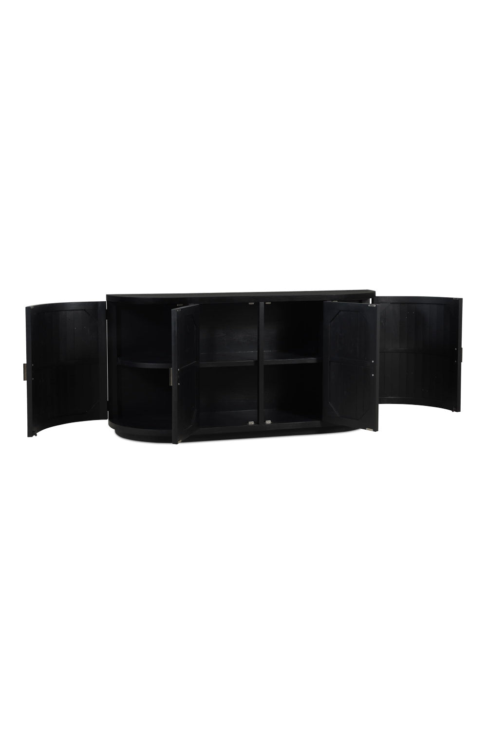 Modern European furniture - Pine Wood 4-Door Sideboard - www.oroa.com