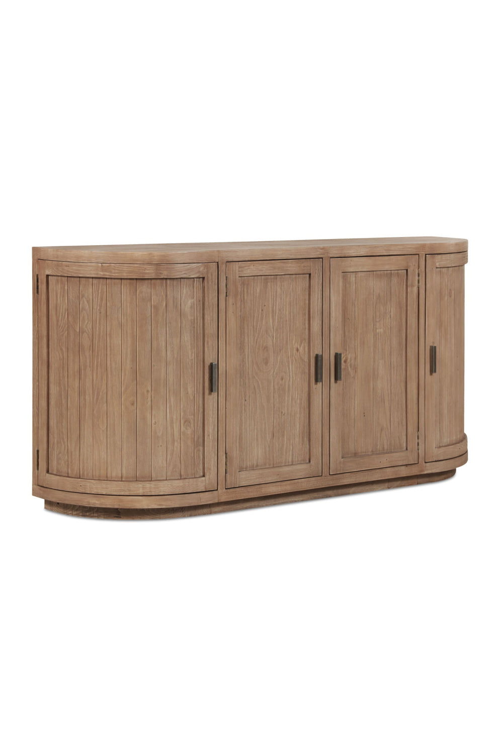 Modern European furniture - Pine Wood 4-Door Sideboard - www.oroa.com