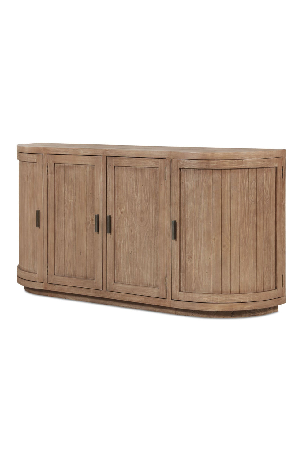 Modern European furniture - Pine Wood 4-Door Sideboard - www.oroa.com
