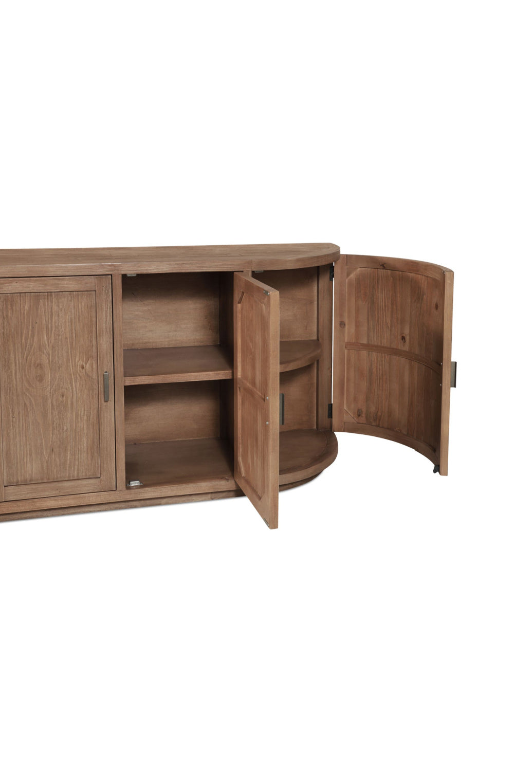 Modern European furniture - Pine Wood 4-Door Sideboard - www.oroa.com