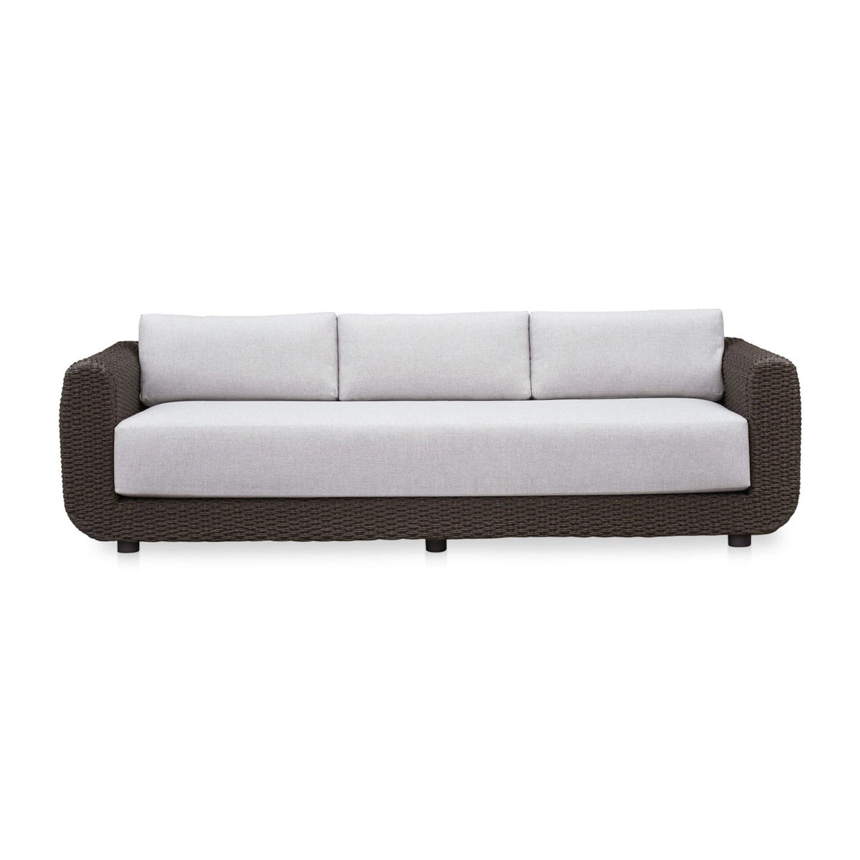Modern European furniture - Wicker Framed Indoor/Outdoor Sofa - www.oroa.com