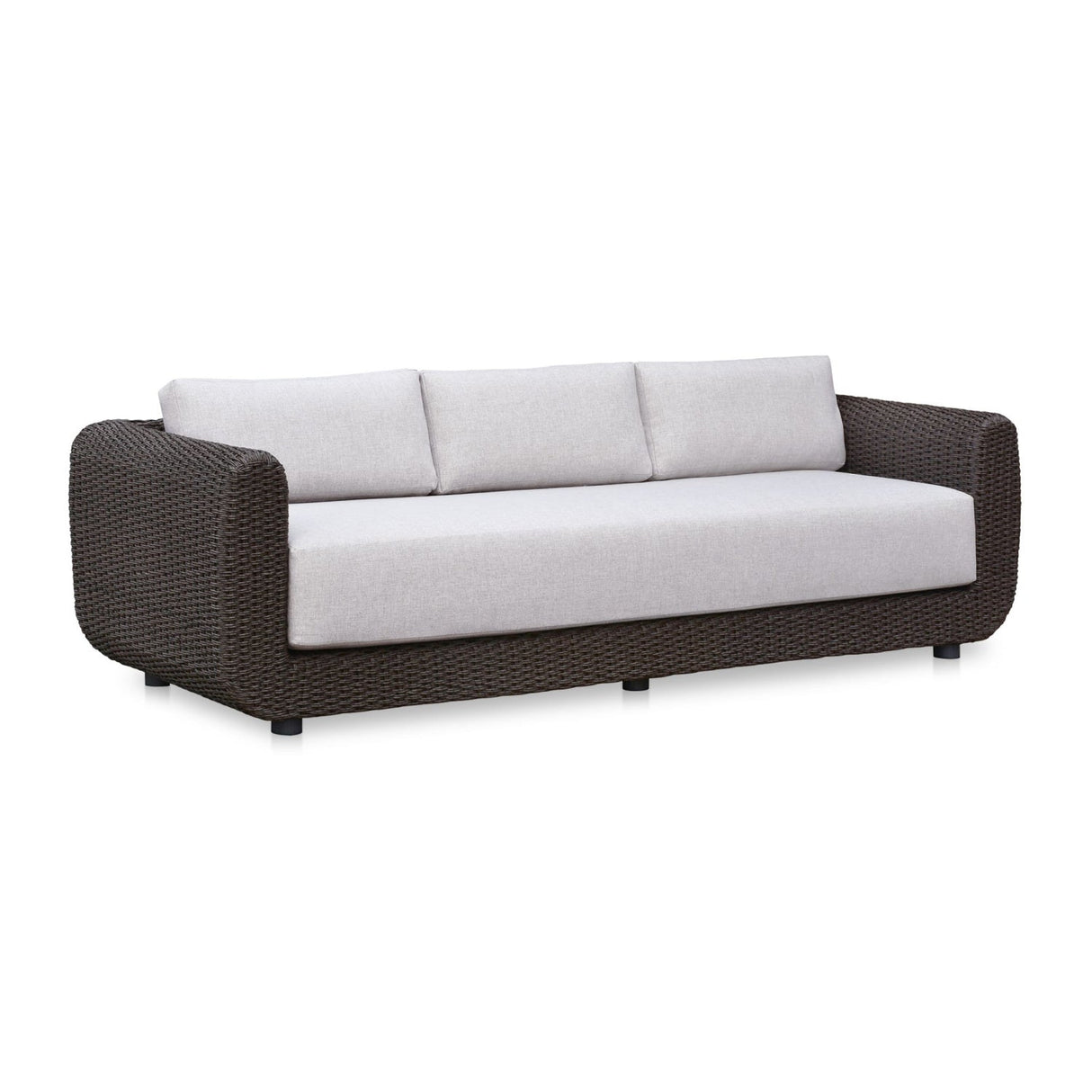 Modern European furniture - Wicker Framed Indoor/Outdoor Sofa - www.oroa.com