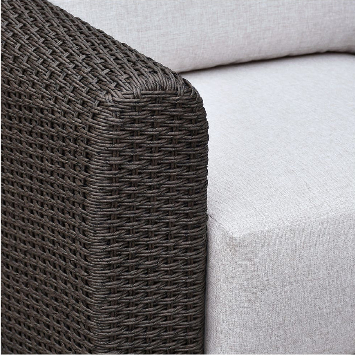Modern European furniture - Wicker Framed Indoor/Outdoor Sofa - www.oroa.com | Oroa.com