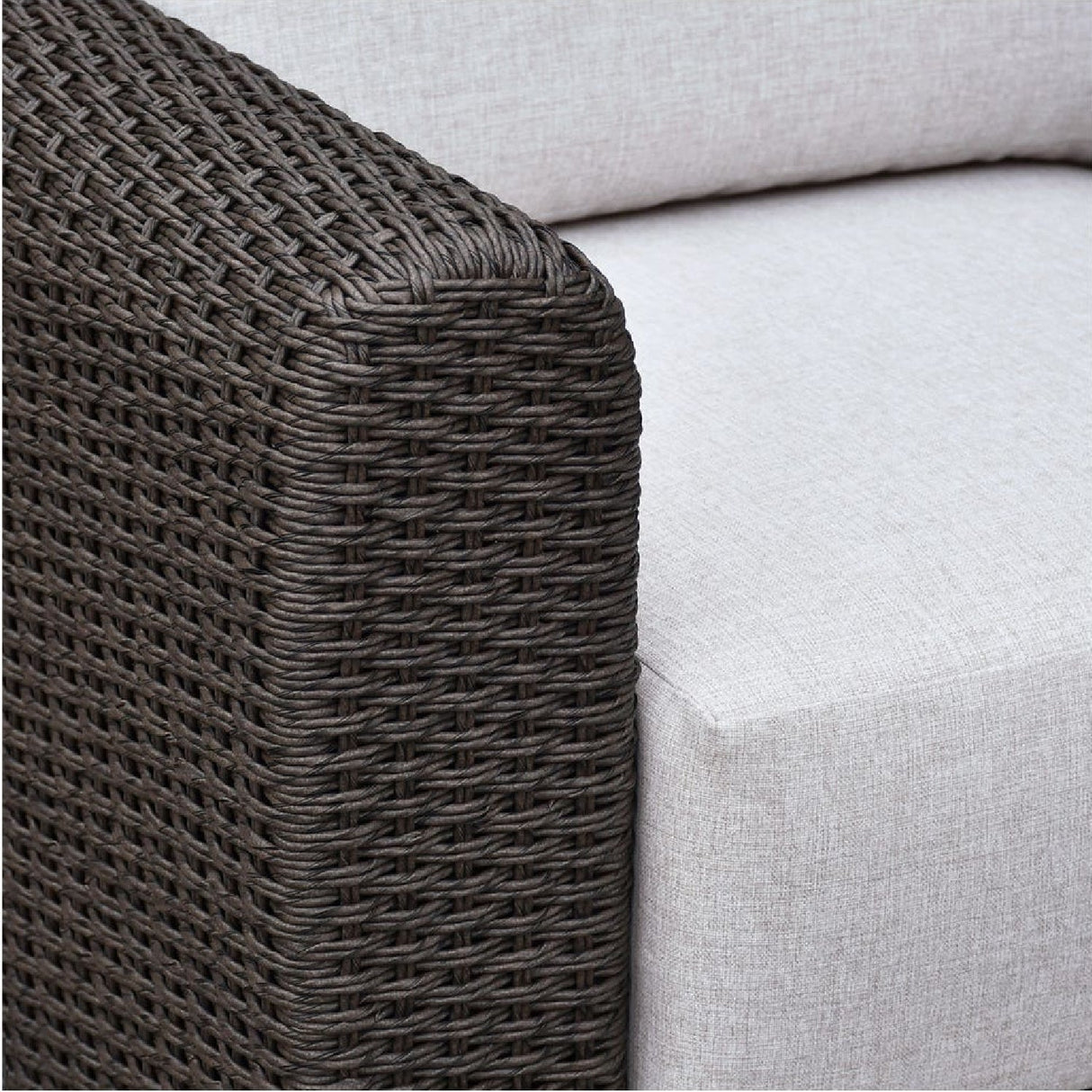 Modern European furniture - Wicker Framed Indoor/Outdoor Sofa - www.oroa.com