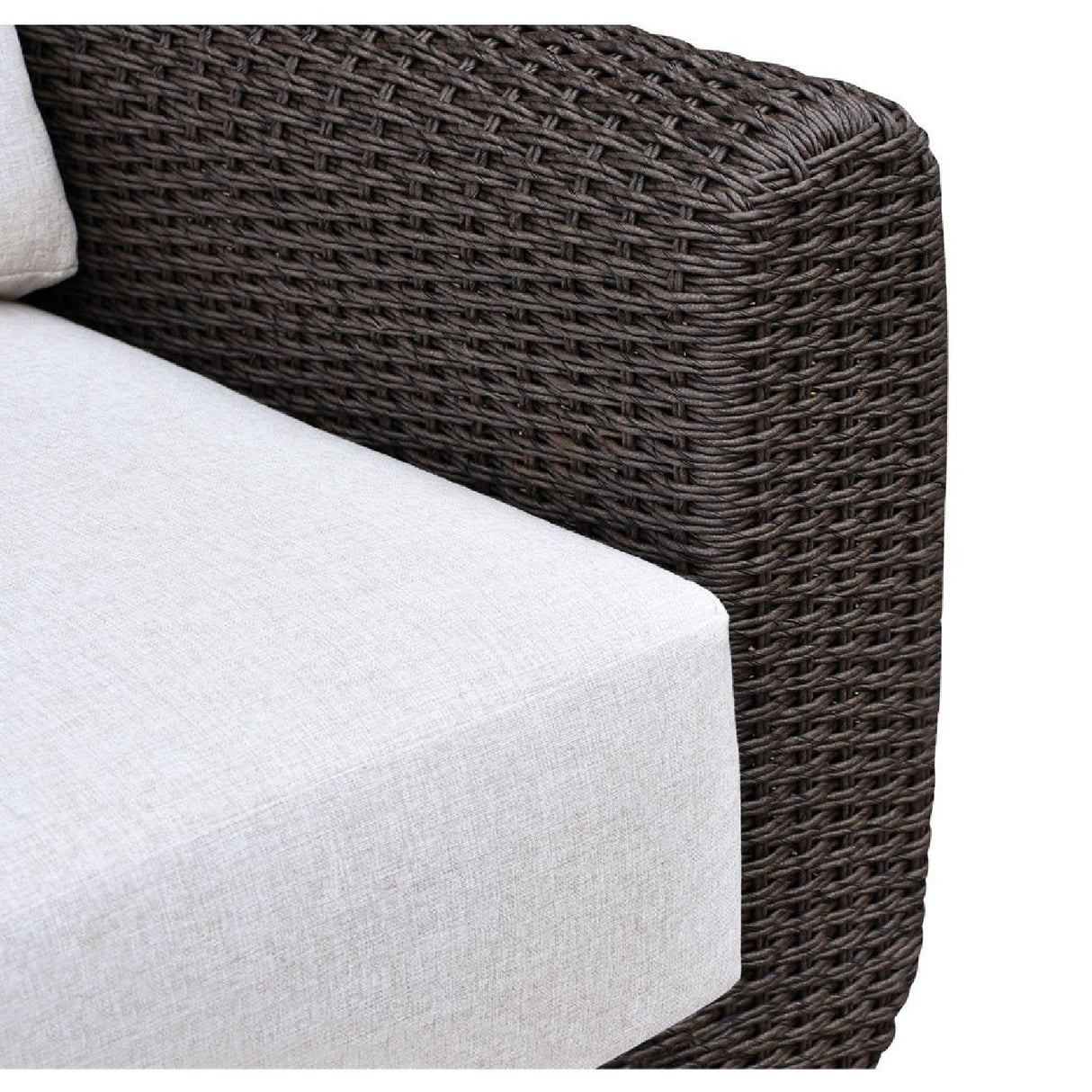 Modern European furniture - Wicker Framed Indoor/Outdoor Sofa - www.oroa.com