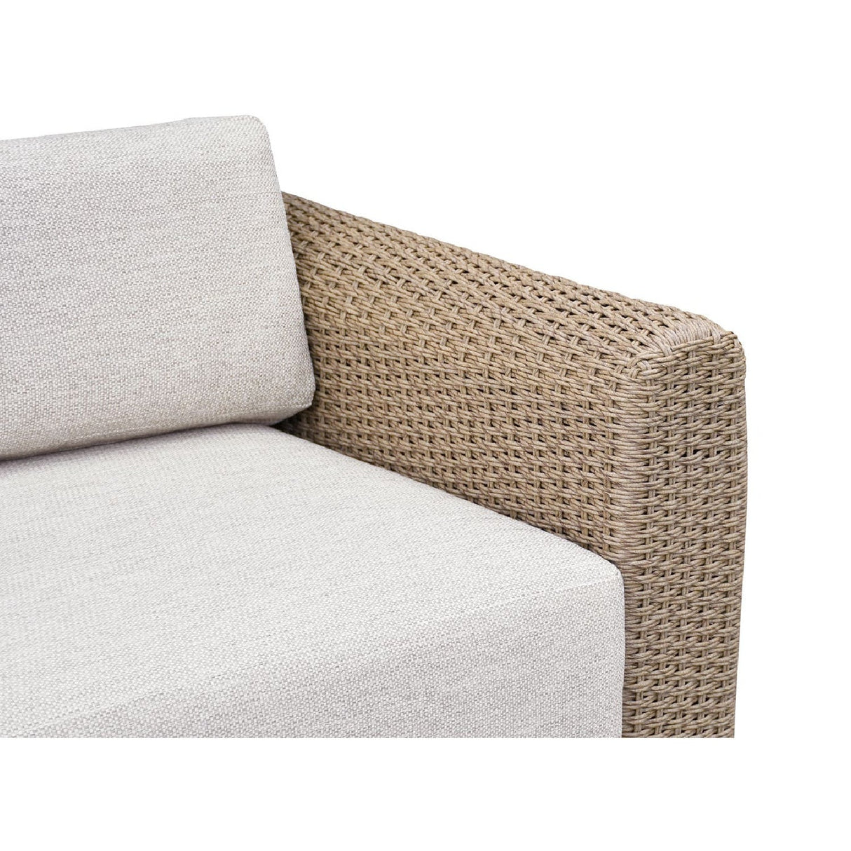 Modern European furniture - Wicker Framed Indoor/Outdoor Sofa - www.oroa.com