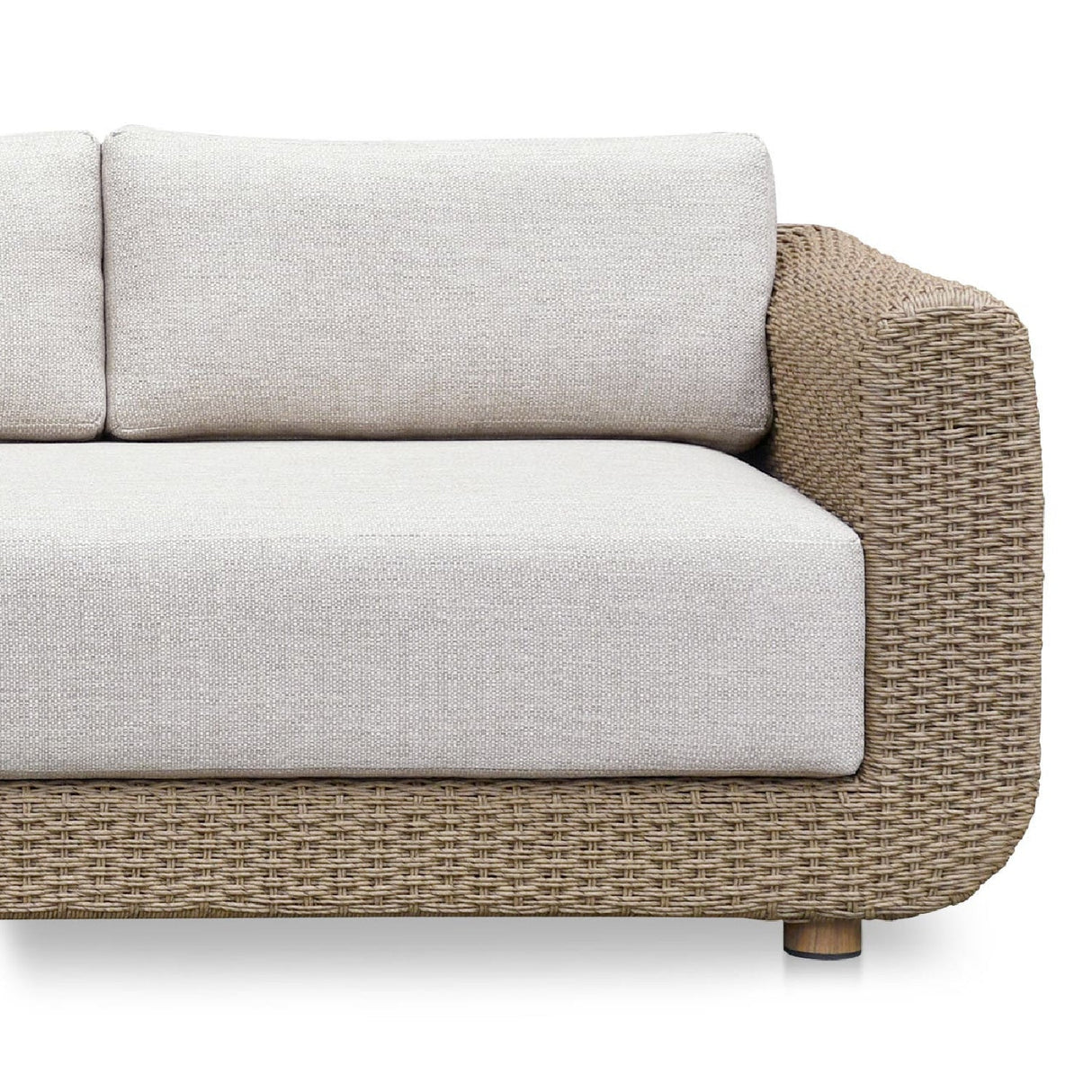 Modern European furniture - Wicker Framed Indoor/Outdoor Sofa - www.oroa.com