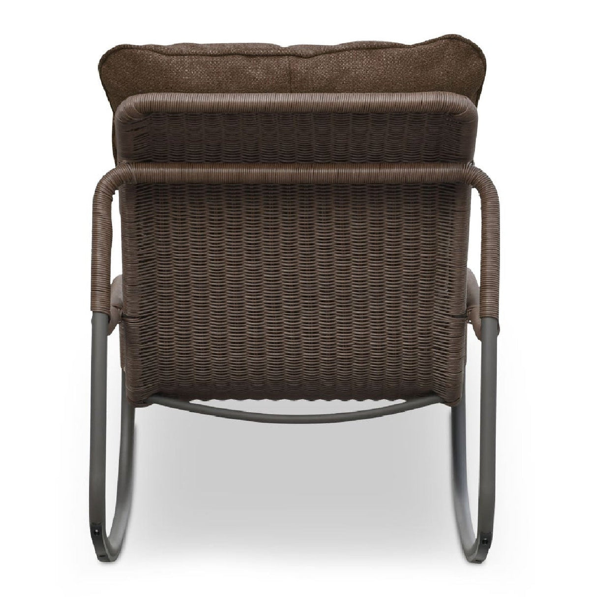 Modern European furniture - Minimalist Outdoor Wicker Rocking Chair - www.oroa.com
