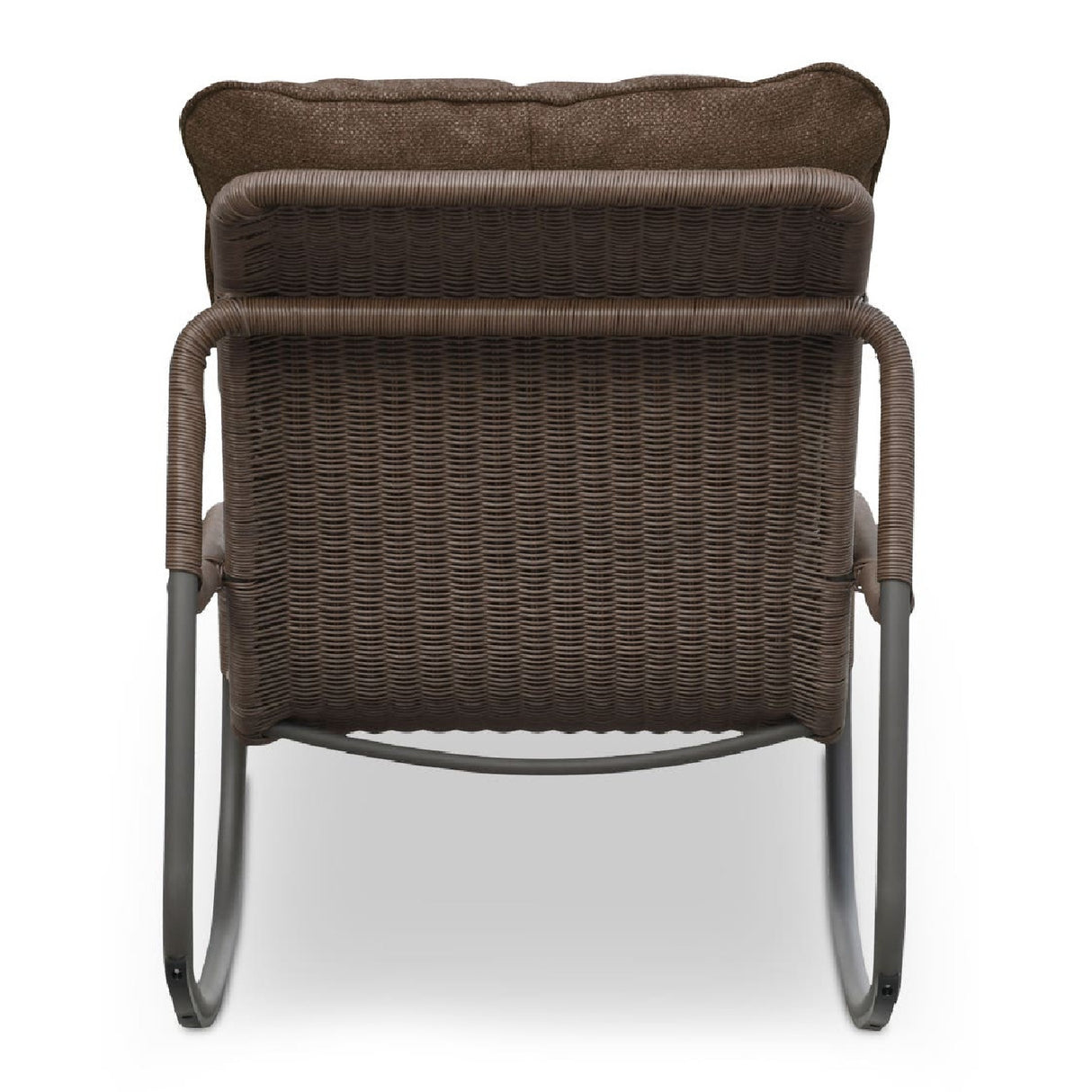 Modern European furniture - Minimalist Outdoor Wicker Rocking Chair - www.oroa.com