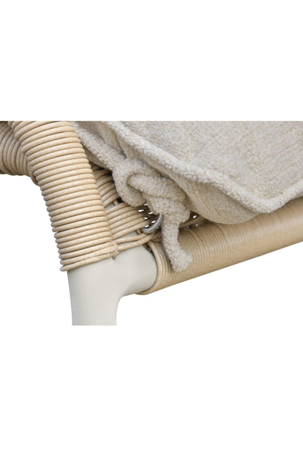 Minimalist Outdoor Wicker Rocking Chair | Novi Living Lyra | Oroa.com