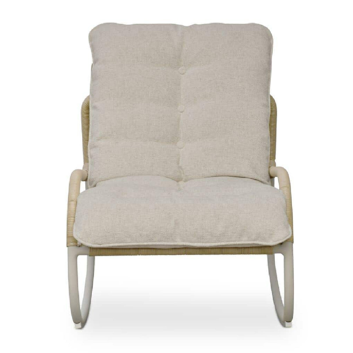 Modern European furniture - Minimalist Outdoor Wicker Rocking Chair - www.oroa.com