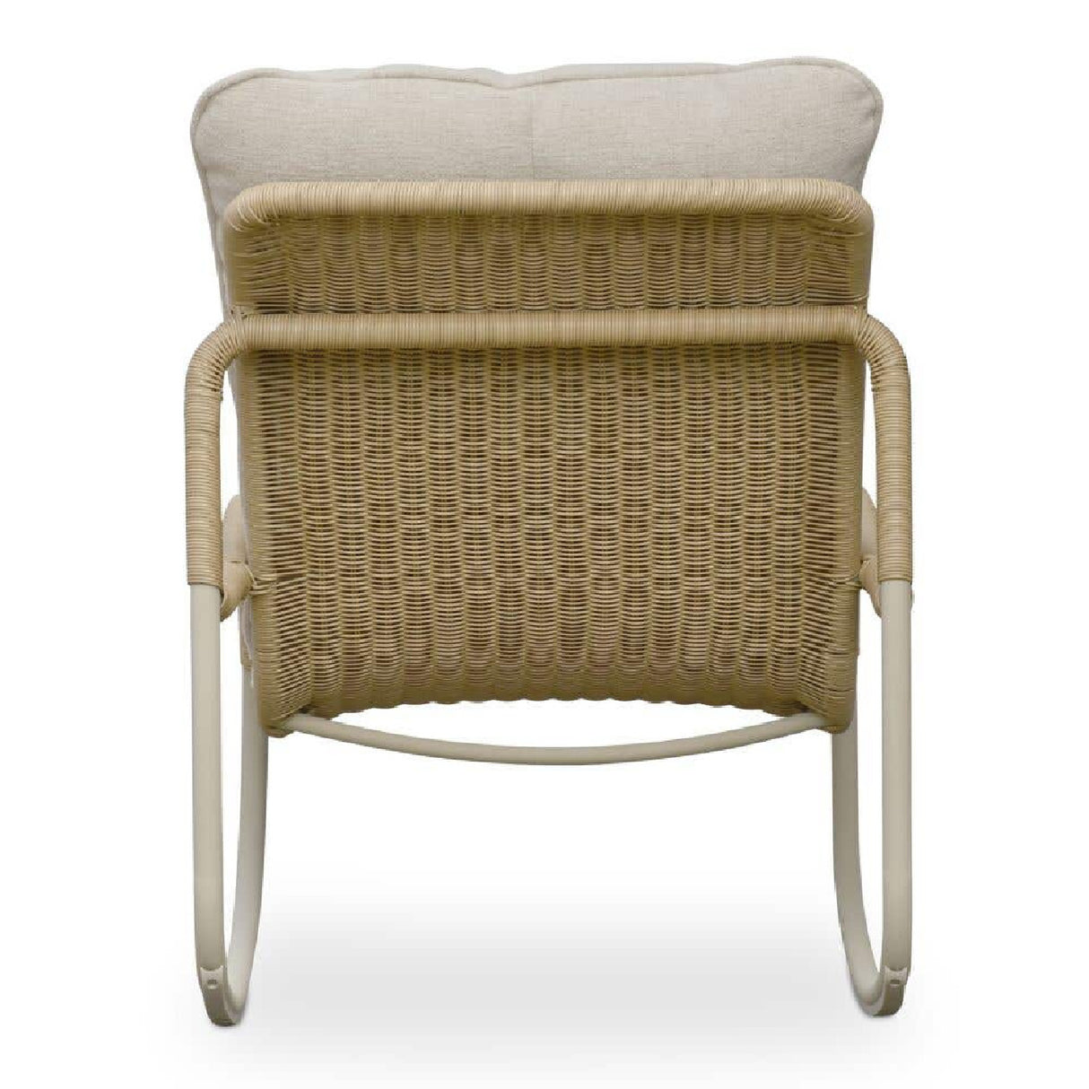 Modern European furniture - Minimalist Outdoor Wicker Rocking Chair - www.oroa.com