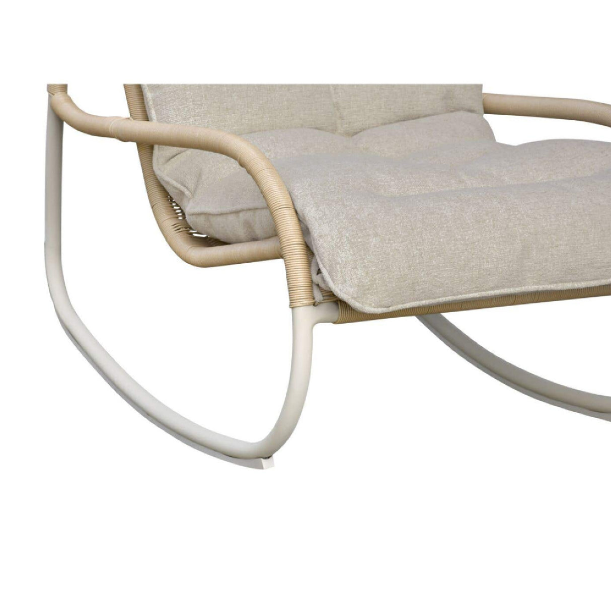 Modern European furniture - Minimalist Outdoor Wicker Rocking Chair - www.oroa.com
