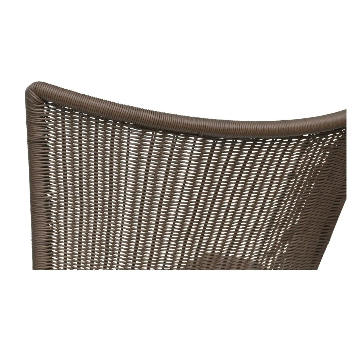 Modern European furniture - Brown Wicker Outdoor Accent Chair - www.oroa.com