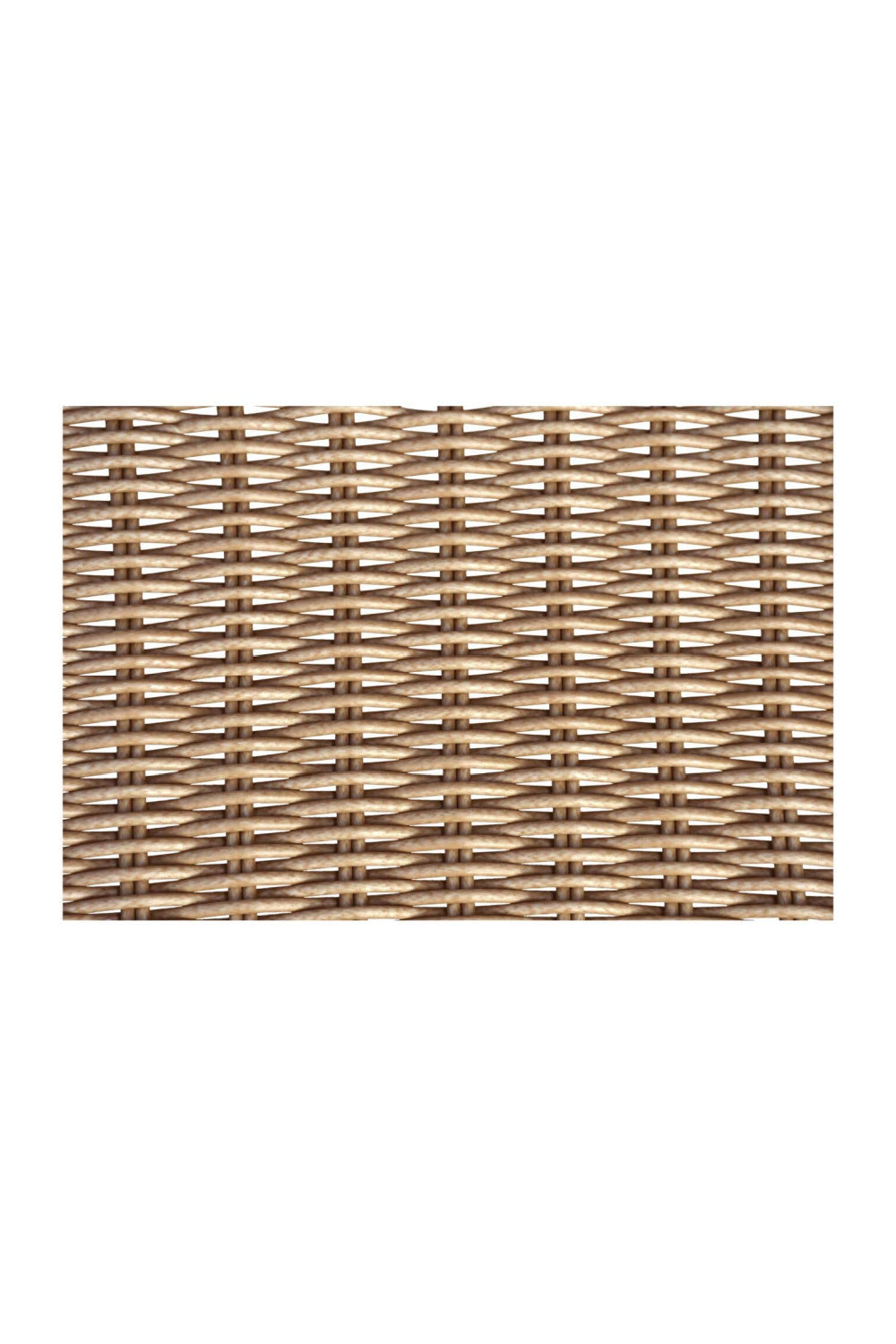Curved Arm Wicker Outdoor Chair | Novi Living Meredith | Oroa.com