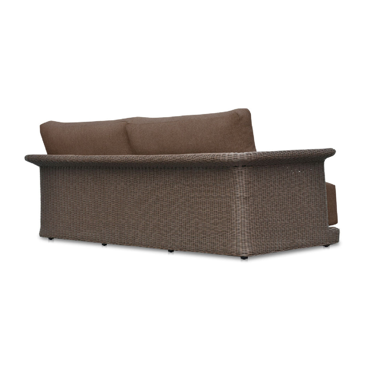 Modern European furniture - Curved Arm Wicker Outdoor Sofa - www.oroa.com