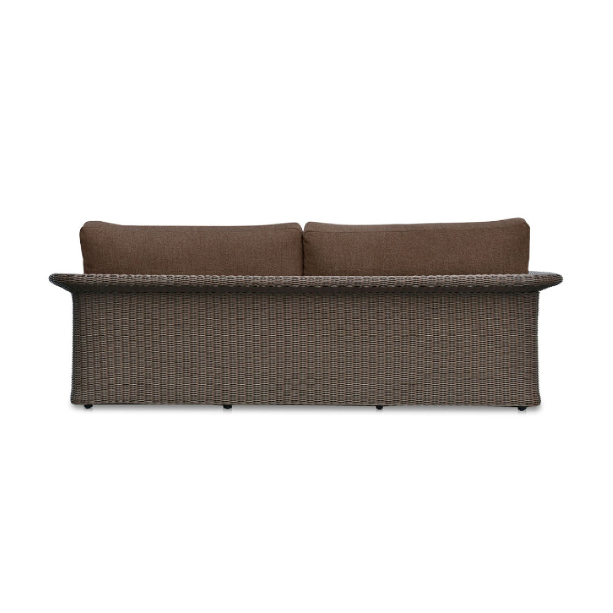 Modern European furniture - Curved Arm Wicker Outdoor Sofa - www.oroa.com
