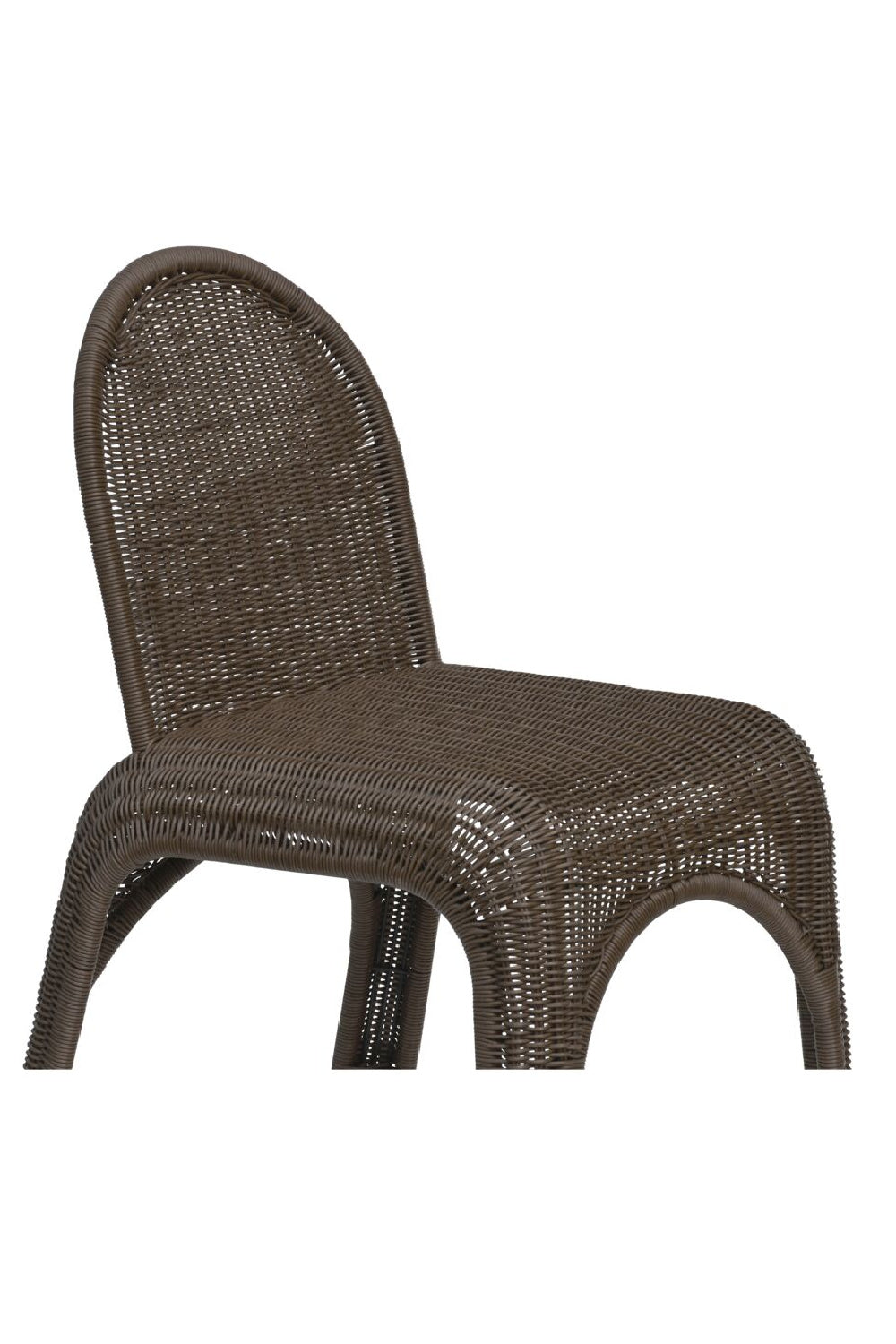 Classic Wicker Outdoor Dining Chairs (2) | Novi Living Kendall | Oroa.com