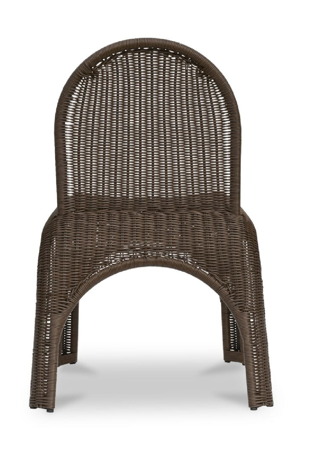 Classic Wicker Outdoor Dining Chairs (2) | Novi Living Kendall | Oroa.com