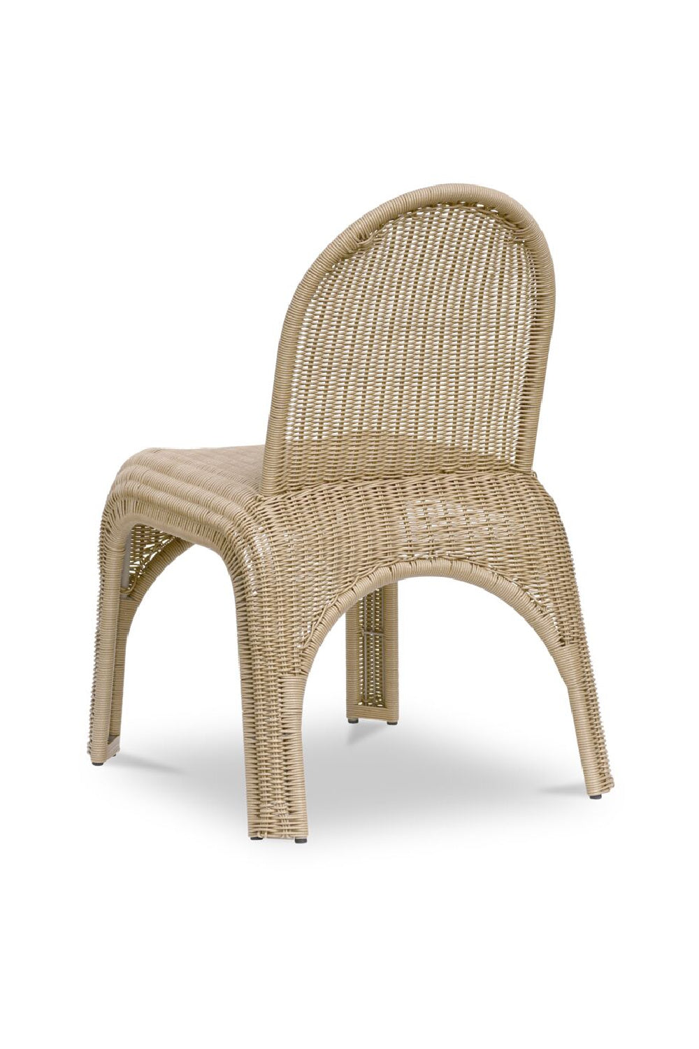 Classic Wicker Outdoor Dining Chairs (2) | Novi Living Kendall | Oroa.com