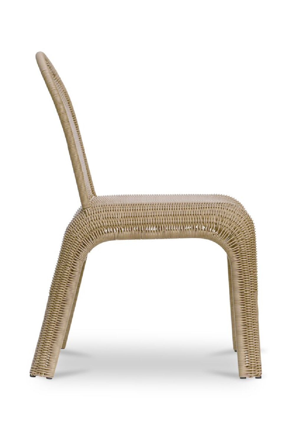 Classic Wicker Outdoor Dining Chairs (2) | Novi Living Kendall | Oroa.com