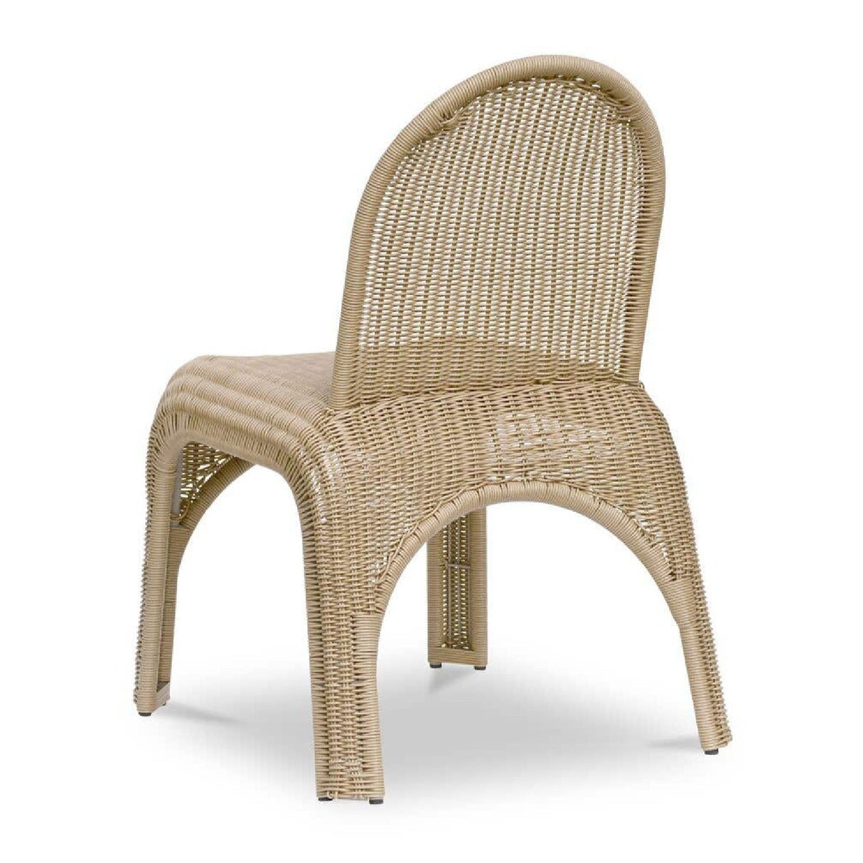 Modern European furniture - Classic Wicker Outdoor Dining Chairs (2) - www.oroa.com