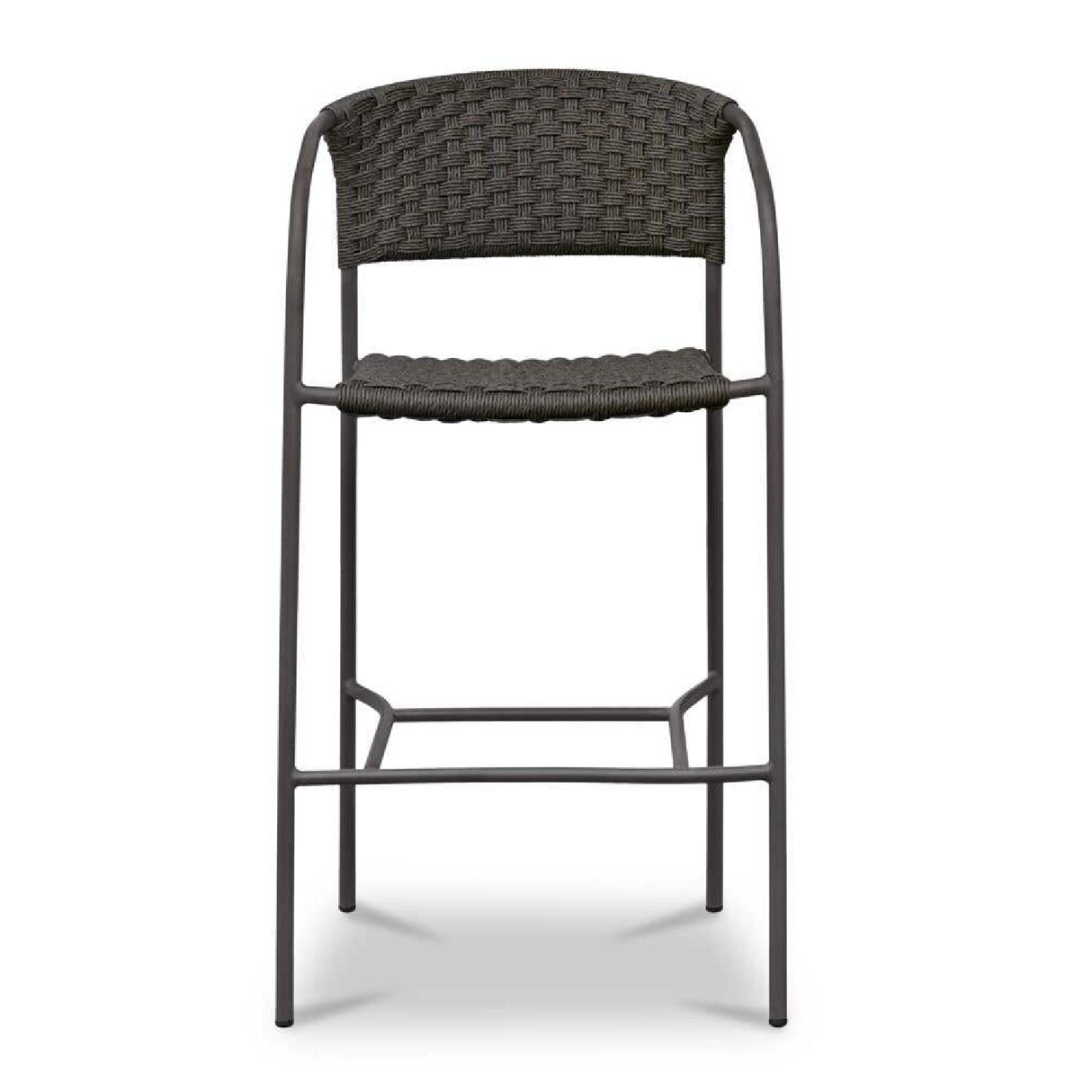 Modern European furniture - Basketweave Outdoor Bar Stool - www.oroa.com | Oroa.com