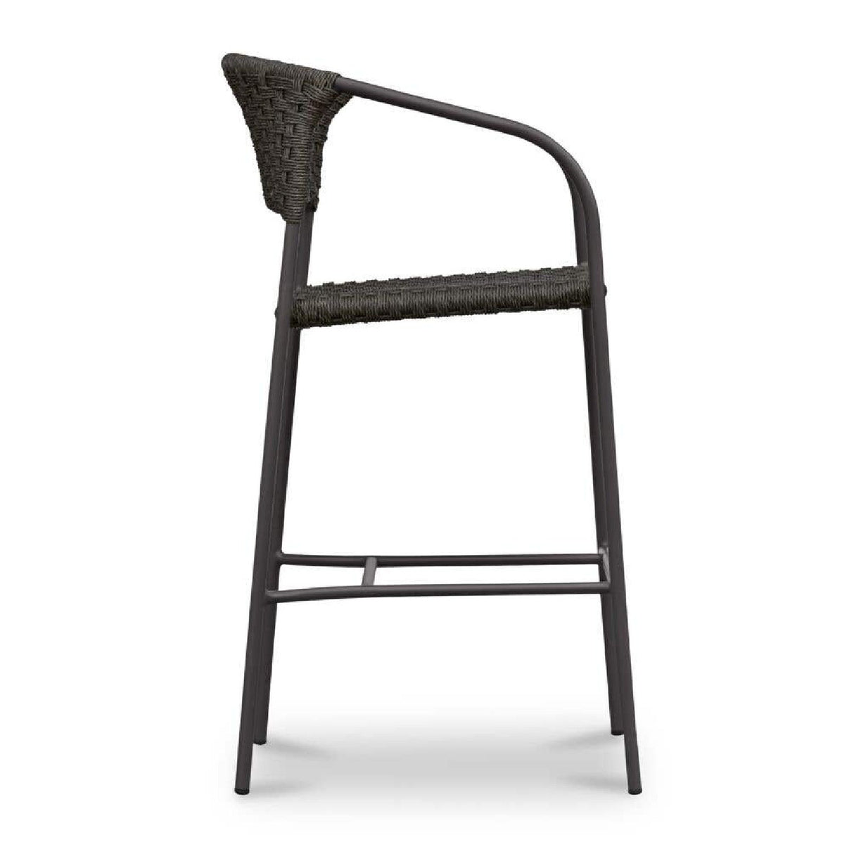 Modern European furniture - Basketweave Outdoor Bar Stool - www.oroa.com