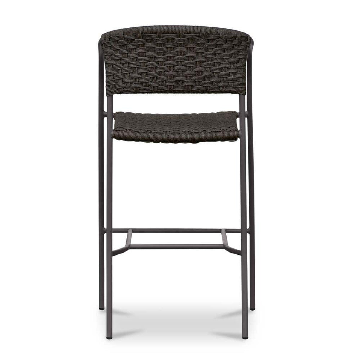 Modern European furniture - Basketweave Outdoor Bar Stool - www.oroa.com | Oroa.com